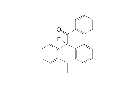 2-Fluoro-2-(2-ethylphenyl)-1,2-diphenylethanone