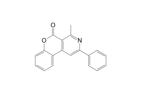 4-Methyl-2-phenyl-5-[1]benzopyrano[3,4-c]pyridinone
