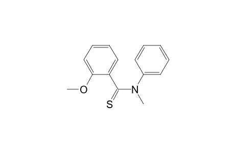 Benzenecarbothioamide, 2-methoxy-N-methyl-N-phenyl-