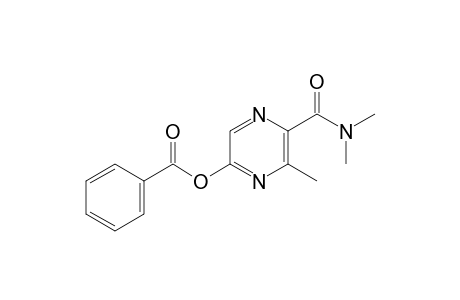 5-[(Dimethylamino)carbonyl]-6-methyl-2-pyrazinyl Benzoate