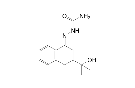 3,4-dihydro-3-(1-hydroxy-1-methylethyl)-1(2H)-naphthalenone, semicarbazone
