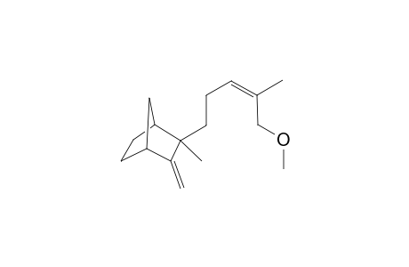 2-[(3Z)-5-Methoxy-4-methylpent-3-en-1-yl]-2-methyl-3-methylidenebicyclo[2.2.1]heptane