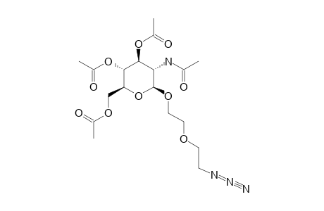 1-AZIDO-3-OXOPENTYL-2-ACETAMIDO-3,4,6-TRI-O-ACETYL-2-DEOXY-BETA-D-GLUCOPYRANOSIDE