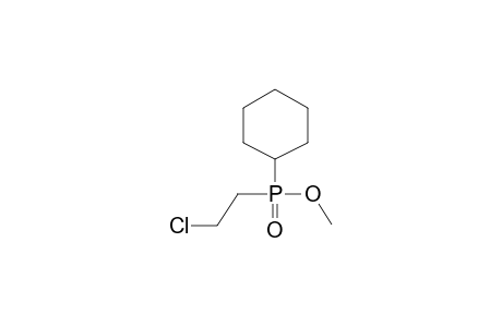 2-CHLOROETHYL(CYCLOHEXYL)PHOSPHINIC ACID, METHYL ESTER