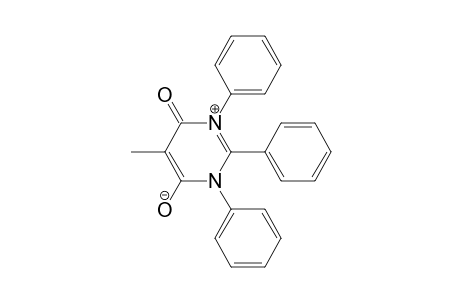 Pyrimidinium, 3,4-dihydro-6-hydroxy-5-methyl-4-oxo-1,2,3-triphenyl-, hydroxide, inner salt