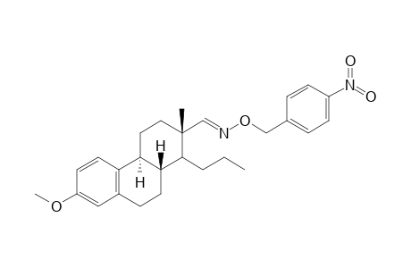 16,17-seco-3-Methoxyestra-1,3,5(10)-trien-17-al-Oxime-4'-Nitrobenzyl Ether