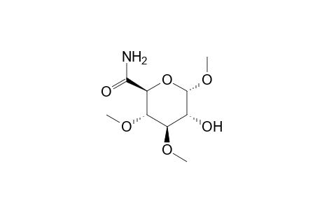 .alpha.-D-Glucopyranosiduronamide, methyl 3,4-di-O-methyl-