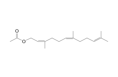 (2Z,6Z)-3,7,11-Trimethyl-2,6,10-dodecatrienyl acetate