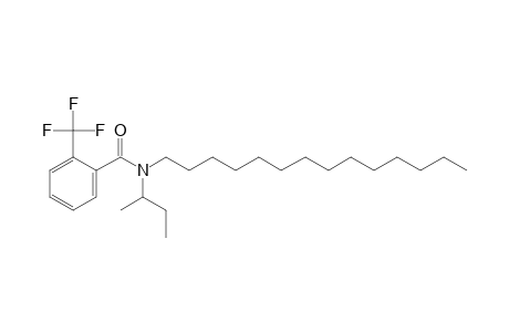 Benzamide, 2-trifluoromethyl-N-(2-butyl)-N-tetradecyl-