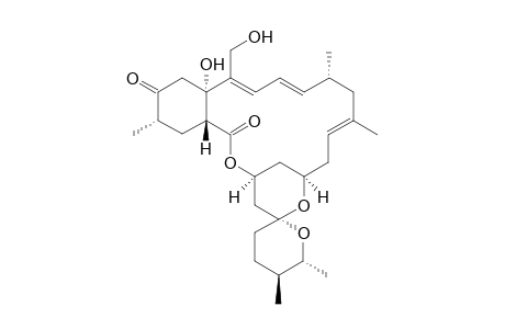 Milbemycin B, 5-demethoxy-3,4-dihydro-25-methyl-5-oxo-, (4S,25R)-