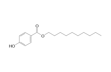 p-hydroxybenzoic acid, decyl ester