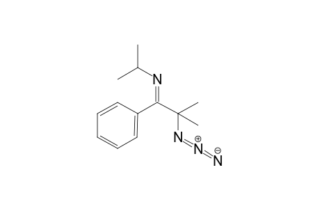 N-Isopropyl-2-azido-1-phenyl-2-methylpropanimine