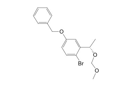 (S)-4-BENZYL-1-BROMO-2-(1-METHOXYMETHOXYETHYL)-BENZENE