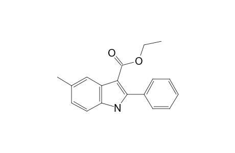 Ethyl 5-methyl-2-phenyl-1H-indole-3-carboxylate