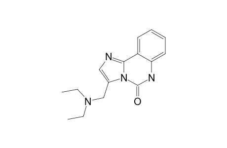 3-Diethylaminomethyl-6H-imidazo[1,2-c]quinazolin-5-one