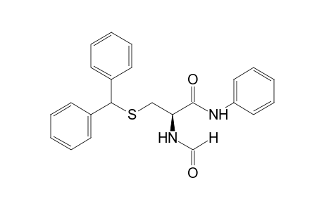 L-3-[(diphenylmethyl)thio]-2-formamido-N-phenylpropionamide