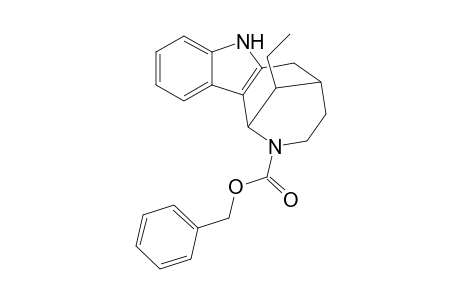 (1RS,5RS,12SR)-2-(Benzyloxycarbonyl)-12-ethyl-1,2,3,4,5,6-hexahydro-1,5-methanoazicino[4,3-b]indole