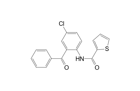 N-(2-Benzoyl-4-chlorophenyl)-2-thiophenecarboxamide