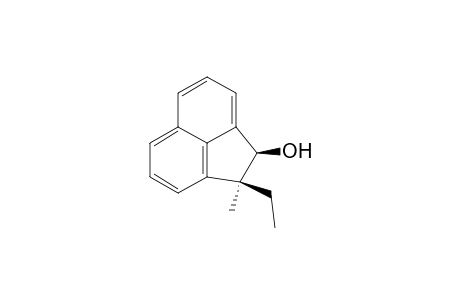 1-Acenaphthylenol, 2-ethyl-1,2-dihydro-2-methyl-, trans-