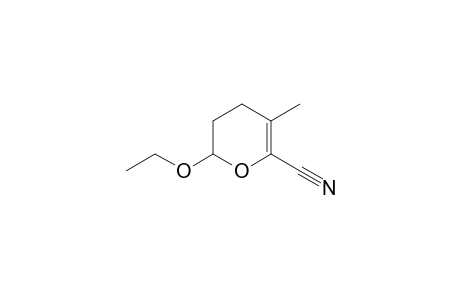 2H-Pyran-6-carbonitrile, 2-ethoxy-3,4-dihydro-5-methyl-