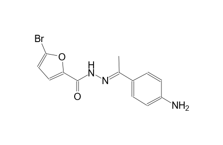 N'-[(E)-1-(4-aminophenyl)ethylidene]-5-bromo-2-furohydrazide