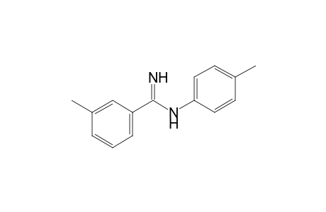 3-Methyl-N'-(4-methylphenyl)benzenecarboximidamide