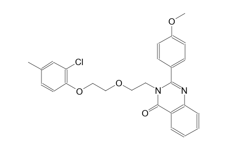 3-{2-[2-(2-chloro-4-methylphenoxy)ethoxy]ethyl}-2-(4-methoxyphenyl)-4(3H)-quinazolinone