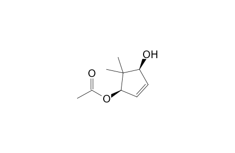 (1S,4R)-4-Acetoxy-5,5-dimethyl-2-cyclopentene-1-ol