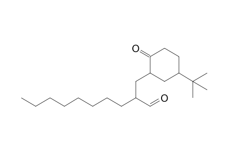 2-[(5-tert-butyl-2-keto-cyclohexyl)methyl]capraldehyde