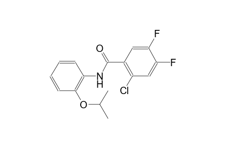 2-Chloro-4,5-difluoro-N-(2-isopropoxy-phenyl)-benzamide