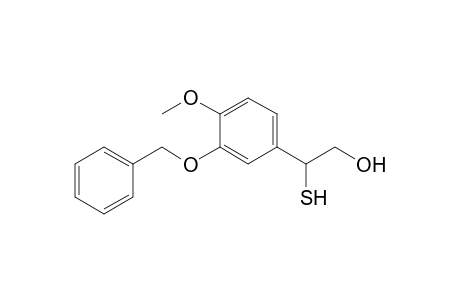 2-(3-benzoxy-4-methoxy-phenyl)-2-mercapto-ethanol