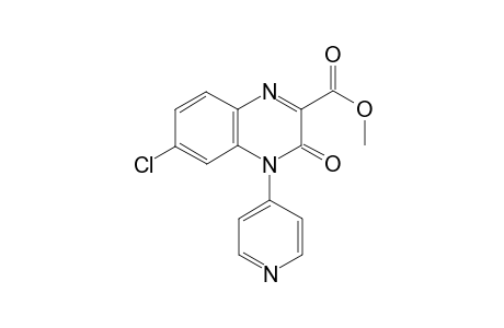 Methyl 6-Chloro-3,4-dihydro-3-oxo-4-(pyridin-4-yl)quinoxaline-2-carboxylate