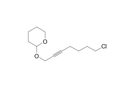 2H-Pyran, 2-[(7-chloro-2-heptynyl)oxy]tetrahydro-