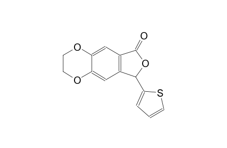 furo[3,4-g][1,4]benzodioxin-6(8H)-one, 2,3-dihydro-8-(2-thienyl)-