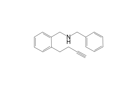 N-benzyl-1-(2-(but-3-yn-1-yl)phenyl)methanamine