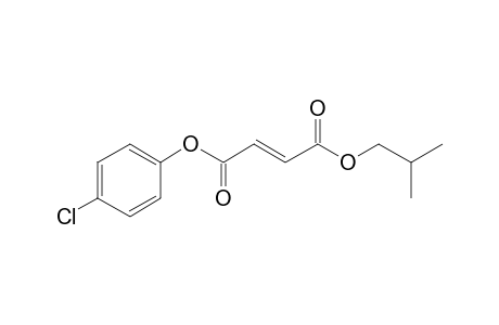 Fumaric acid, 4-chlorophenyl isobutyl ester