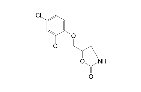 5-[(2,4-DICHLOROPHENOXY)METHYL]-2-OXAZOLIDINONE