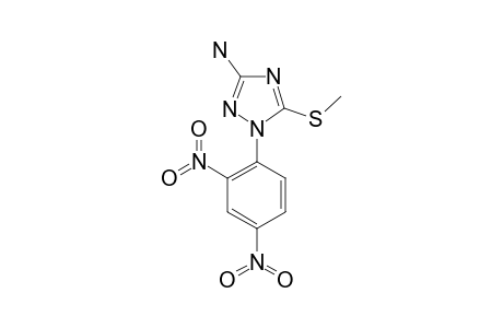 5-AMINO-2-(2,4-DINITROPHENYL)-3-METHYLTHIO-2H-1,2,4-TRIAZOLE