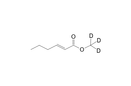 2-Hexenoic acid, trideuteromethyl ester