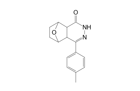 5,8-Epoxy-4-p-tolyl-4a,5,6,7,8,8a-hexahydro-2H-phthalazin-1-one