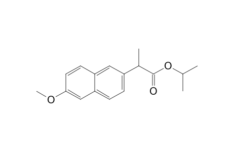 2-(6-Methoxy-2-naphthalenyl)propanoic acid propan-2-yl ester