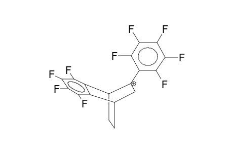 2-PENTAFLUOROPHENYL-5,6-TETRAFLUOROBICYCLO[2.2.2]OCTEN-2-YL CATION