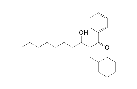 (2Z)-2-(cyclohexylmethylene)-3-hydroxy-1-phenyl-decan-1-one