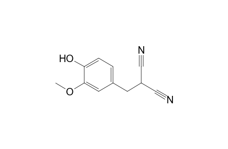 2-(4-Hydroxy-3-methoxybenzyl)maloninitrile