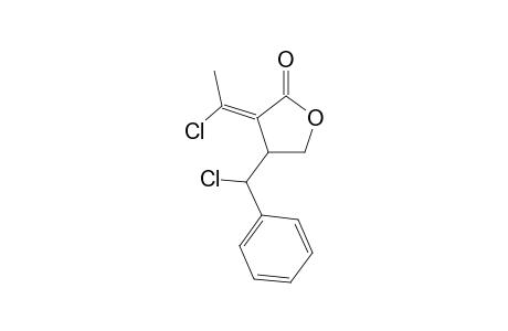 (3E)-3-(1-chloranylethylidene)-4-[chloranyl(phenyl)methyl]oxolan-2-one