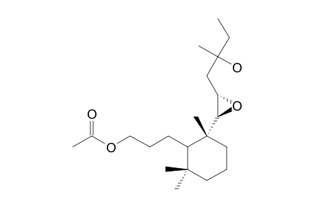 (9R,11R)-8-ACETOXY-9,11-EPOXY-17-NOR-8,9-SECOLABDAN-13-OL