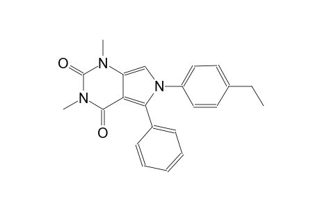 6-(4-ethylphenyl)-1,3-dimethyl-5-phenyl-1H-pyrrolo[3,4-d]pyrimidine-2,4(3H,6H)-dione