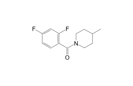 (2,4-Difluoro-phenyl)-(4-methyl-piperidin-1-yl)-methanone