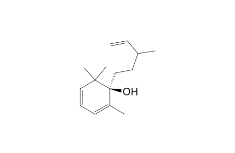 2,4-Cyclohexadien-1-ol, 2,6,6-trimethyl-1-(3-methyl-4-pentenyl)-, [S-(R*,S*)]-