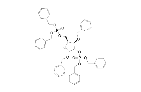 1,3-DI-O-BENZYL-2,5-O-BIS-(DIBENZYLPHOSPHORYL)-ALPHA-D-XYLOFURANOSIDE